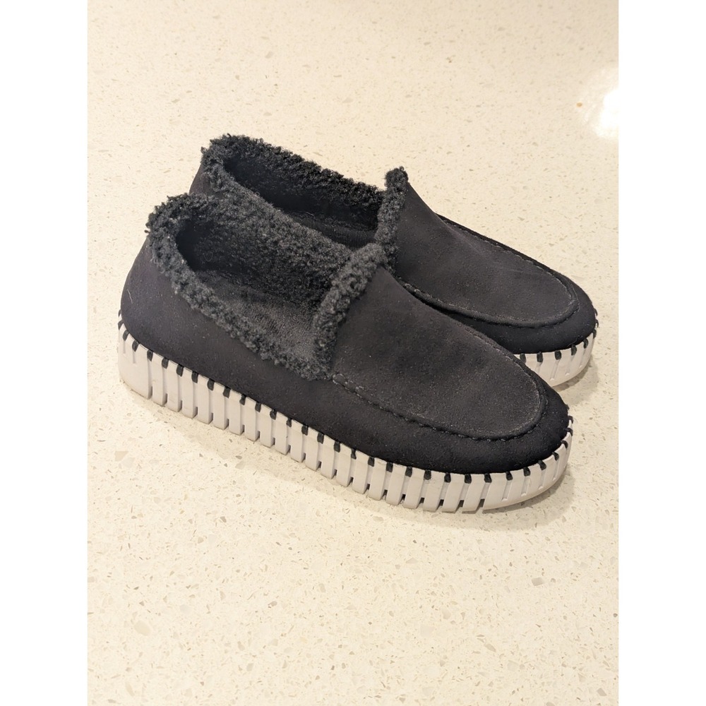 Ilse Jacobsen Hornbaek Tulip Slip On Black Lined Loafers Sneakers Women's Sz 38 - Picture 3 of 9